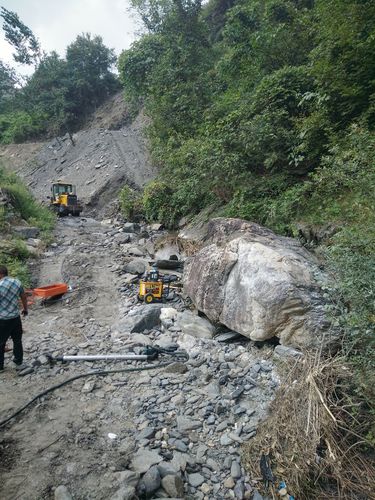 土石方工程路基开挖液压劈裂机电动液压分裂机开石机